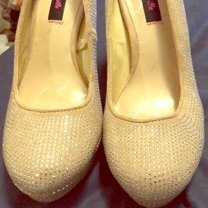 Dazzling stiletto heels